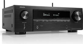 "Denon AVR-X1700H" 7.2 kanalų AV imtuvas, HiFi stiprintuvas su "Dolby Atmos", DTS:X, 6 HDMI įvestimis ir 1 išvestimi, 8K HDMI, "Bluetooth", "WiFi", "AirPlay 2", "HEOS Multiroom", suderinamas su "Alexa
