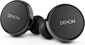 "Denon PerL Pro Premium" tikros belaidės ausinės su asmeniniu garso profiliu, "Masimo Adaptive Acoustic Technology", triukšmo slopinimu, atsparumu vandeniui ir įmontuotais mikrofonais, juodos spalvos