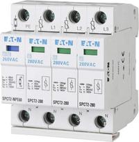 "Eaton" 167620 Jungiamasis viršįtampių ribotuvas, 3P + N, 280VAC 20KA