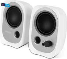 "Edifier R12U WT" USB garsiakalbių rinkinys su "Bass Reflex" prievadu ir ausinių lizdu su integruotu garsumo valdikliu, baltos spalvos
