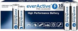 "everActive" AAA baterijos, 200 vnt., "Pro Alkaline", "Micro LR03 R03", 1,5 V, aukščiausios kokybės, 10 metų galiojimo laikas, 200 vnt.