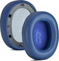 "Everest 750 750NC" ausų pagalvėlės, skirtos "JBL Everest Elite 750 750NC" belaidėms "Bluetooth" ausinėms, pakaitinės ausų pagalvėlės 750NC Clip Protein Leather, Memory Foam, mėlynos spalvos