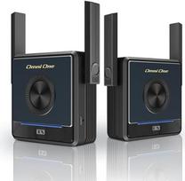 "EZCast Omni One" belaidis HDMI siųstuvas ir imtuvas, 4K ekrano veidrodis, belaidis transliavimas per sienas, didelis atstumas, "AirPlay Miracast DLNA", skirtas "iOS Android" "Windows" "Mac" TV projektoriui