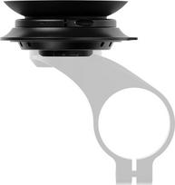 "Fidlock Vacuum Turn Base" magnetinis vakuuminis vakuuminis laikiklis Išmaniojo telefono dviračio kompiuterio laikiklis GPS laikiklis Juodas