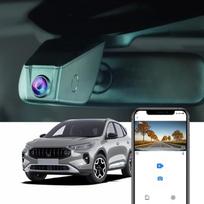 "Fitcamx Dash Cam 4K", suderinama su "Ford Kuga" 2019 m. 2020 m. 2021 m. 2022 m. 2023 m. 2024 m. 2025 m. MK3, originali automobilio kamera 2160P UHD vaizdo įrašas, "WiFi" ir APP, G jutiklis, įrašymas kilpa, WDR prietaisų kameros automobilis, Plug & Play,
