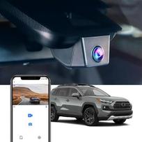 "Fitcamx Dash Cam 4K", tinkama 2022-2025 m. "Toyota RAV4 LE XLE Limited XSE Adventure SE Premium Hybrid Gen5" (B modelis), originali prietaisų skydelio vaizdo kamera 2160P, "WiFi", G jutiklis, įrašymas kilpa, WDR, "Plug & Play", 64GB kortelė