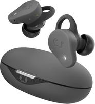 "Fresh 'n Rebel Twins Rush", "Bluetooth" ausinės "Sport In-Ear" su hibridiniu aktyviu triukšmo slopinimu, aplinkos garso režimu, IP57 atsparumu dulkėms ir vandeniui, įmontuotu mikrofonu, mygtukiniu valdymu (audringai pilka)