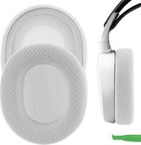 "Geekria Comfort Mesh Fabric" pakaitiniai ausų įdėklai, suderinami su "SteelSeries Arctis Prime Arctis PRO Arctis 9X Arctis 7 Arctis 5 Arctis 3" ausinėmis Ausų įdėklai, ausų pagalvėlės, ausų kaušelių atsarginės dalys