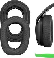 "Geekria Comfort Mesh Fabric" pakaitiniai ausų įdėklai "Logitech G435" ausinių ausinių įdėklai, ausinių ausinių įdėklai, ausų kaušelių remonto dalys