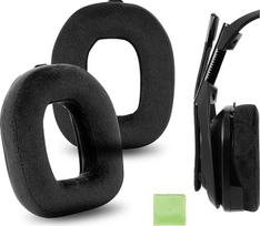 "GEEKRIA Comfort Velour" pakaitinės ausinių pagalvėlės "Astro A40 TR" ausinėms "Ear Pads" remonto dalys (juodos spalvos)