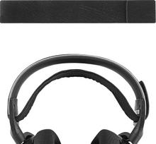 "Geekria Flex Fabric Headband Pad Compatible with SteelSeries Arctis 7, Arctis 9X, Arctis PRO", ausinių pakaitinė juosta, ausinių pagalvėlės užvalkalo remonto dalis (juoda)