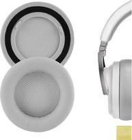 "Geekria QuickFit" baltyminės odos pakaitiniai ausinių įdėklai "Corsair Virtuoso RGB", "Virtuoso RGB Wireless SE", "Virtuoso RGB Wireless XT" ausinių įdėklai, ausinių ausinių įdėklai, ausų kaušelių taisymas (pilka)