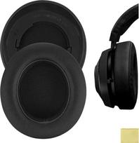 "Geekria QuickFit" pakaitinės baltyminės odinės ausų pagalvėlės "Razer Kraken Pro V2", "Kraken 7.1 V2", "Stormtrooper/Pewdiepie Edition" ausinėms "Razer Kraken Pro V2", "Kraken 7.1 V2", "Stormtrooper/Pewdiepie Edition" ausinių ausinių pagalvėlės remonto d
