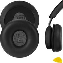 "Geekria QuickFit" pakaitiniai ausinių įdėklai "Bang & Olufsen Beoplay H8 H8i" ausinėms "Ear Pads" remonto dalys (juodos spalvos / be plastikinio spaustuko)