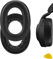 "Geekria QuickFit" pakaitiniai ausinių pagalvėlės "Jabra Evolve2 85" ausinėms ausinių pagalvėlės Ausinių pagalvėlės Ausinių pagalvėlės Ausinių kaušelių dangtelis Remonto dalys (juoda)