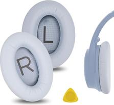 "Geekria QuickFit" pakaitiniai ausų įdėklai "Bose QuietComfort", QC45, QC35, QC35 ii, QC25, QC15, QC2, AE2, AE2i, AE2w, "SoundTrue", "SoundLink AE" ausų įdėklai, ausinių dangtelis (šviesiai mėlynas)