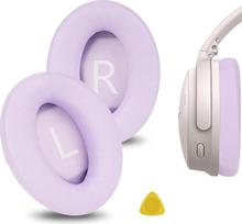 "Geekria QuickFit" pakaitiniai ausų pagalvėlės "Bose QuietComfort QC45", QC35, QC35 ii, QC25, QC15, QC2, AE2, AE2i, AE2w, "SoundTrue", "SoundLink AE 2" ausų pagalvėlės, remonto dalys (violetinės spalvos)