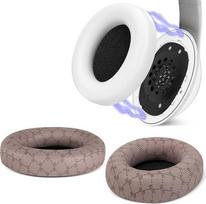 "Geekria Snap Ear Pads" ausinių įdėklų rinkinys "Beats Studio 3 Wireless", "Studio 2" ausinėms, magnetiniai lengvo perjungimo ausinių įdėklai, per kelias sekundes pakeičiami ausinių įdėklai, ausinių dangtelis (baltos odos)