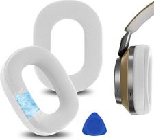 "Geekria Sport Cooling Gel" pakaitiniai ausinių įdėklai "Bowers & Wilkins Px8", Px7S2 (netinka Px7, Px7S2e) ausinių įdėklai (balti)