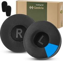 "Geekria Sport Cooling Gel" pakaitiniai ausinių pagalvėlės "Logitech Zone 301/300/305" ausinių pagalvėlės Ausinių pagalvėlių remonto dalys (juodos spalvos)