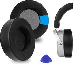 "Geekria Sport Gel Ear Pads" ausinių pagalvėlės "Hifiman HE400SE HE400 400I 400S HE560 560I HE500 HE300 HE350 Sundara" ausinėms "Headset" ausinių pagalvėlės ausų kaušelių remonto dalys juodos spalvos