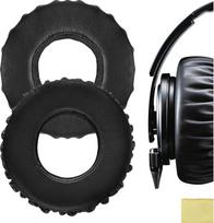 "Geekria" "QuickFit" pakaitinės baltyminės odos ausų pagalvėlės, skirtos "Sony MDR-XB1000" ausinėms "Ear Pads" remonto dalims (juodos spalvos)