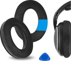"Geekria" aušinimo geliu užpildytas ausinių kilimėlis, skirtas "Razer Kraken Pro V2" ausinių ausinių kilimėliui / aušinimo geliu užpildytai ausų pagalvėlei / ausų kaušeliui / geliu užpildytam ausų dangteliui / ausinių kilimėlių remonto dalims (juoda / gel