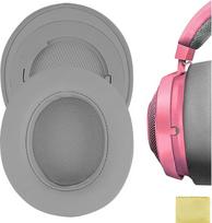 "Geekria" ausinių įdėklo pakaitalas "Razer Kraken Pro V2" ausinių ausinių įdėklui / ausų pagalvėlei / ausų kaušeliui / ausų dangteliui / ausinių pagalvėlių remonto dalims (pilka / plastikinis žiedas)