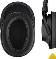 "Geekria" ausinių pagalvėlė "Sony MDR-100A MDR-100AAP" ausinėms Keičiamosios ausinių pagalvėlės / ausų pagalvėlės / ausų kaušeliai / ausų dangtelis / ausų pagalvėlių remonto dalys (juoda)