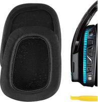 "Geekria" ausinių pagalvėlės "Logitech G633 G933" ausinių komplekto ausinių pagalvėlė Ausų pagalvėlės Ausų kaušeliai Ausų dangtelis Ausų pagalvėlių remonto dalys (baltyminė oda)