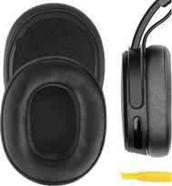 "Geekria" ausų kilimėlis, skirtas "Skullcandy Hesh3", "Hesh 3", "Crusher" belaidėms ausinėms Keičiamos ausų pagalvėlės / ausų pagalvėlės / ausų kaušeliai / ausų dangtelis / ausų pagalvėlių remonto dalys (juoda)