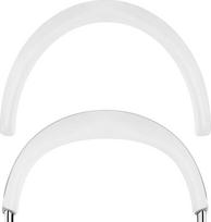 "Geekria" pakaitinis galvos dirželio padas, suderinamas su "Bose QuietComfort Ultra" ausinėmis Remonto dalis Balta