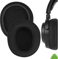 "Geekria" patogūs tinklinio audinio ausų įdėklai, skirti "SteelSeries Arctis Nova Pro" belaidėms ausinėms, ausinių ausinių įdėklai, ausų kaušelių remonto dalys (juodos spalvos), (EJZ318-02)