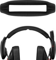 "Geekria" tinklinis ausinių apvadas, suderinamas su "Sennheiser" GSP 600, GSP 670, GSP 500 ausinėmis, keičiamaisiais ausinių apvadais / apvado pagalvėlėmis / keičiamaisiais apvadais, remonto dalimis (juodas)