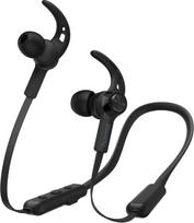 "Hama Freedom Neck III" "Bluetooth" ausinės į ausis (sportinės ausinės bėgimui, ausinės ant kaklo, ausinės su mikrofonu, kelių taškų technologija, valdymas balsu, su magnetu, atsparios prakaitui) Juoda