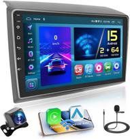 "Hikity" 2+64G "Android 15" automobilinis radijas "Fiat Ducato 2010/Citroen Jumper/Peugeot Boxer" radijas Belaidis "CarPlay" "Android" automobilinis "Bluetooth" 9 colių ekranas su navigacijos atbulinės eigos kamera WiFi FM RDS GPS SWC EQ