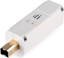 "iFi iPurifier 3" USB garso ir duomenų signalų filtras (USB B tipo vyriškas, baltas)