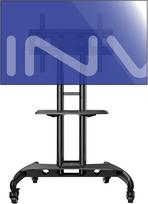 "Invision" GT1200 "ScreenStation" televizoriaus stovas su ratukais, universalus mobilus vežimėlis, pasukamas stovas su reguliuojamo aukščio itin stabiliu laikikliu 32-65 colių VESA 600 x 400 (plotis x aukštis)