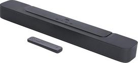 "JBL Bar 2.0 All-In-One MK2" - kompaktiška 2.0 kanalų garso juosta namų kino garso sistemai - plonas ir kompaktiškas dizainas su JBL erdviniu garsu - juoda