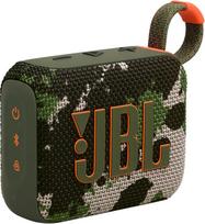 "JBL Go 4" su kamufliažu - nešiojamoji "Bluetooth" garsiakalbių dėžutė su "JBL Pro" garsu, giliais bosais ir "Playtime Boost" funkcija - atspari vandeniui ir dulkėms - veikia 7 val.