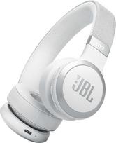 "JBL Live 670 NC" - "Bluetooth" ausinės ant ausų su adaptyviu triukšmo slopinimu - belaidės ausinės su JBL firminiu garsu ir balso asistentu - iki 65 valandų trukmės muzikos malonumas - baltos spalvos