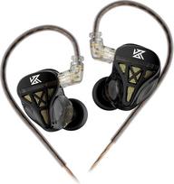"keephifi KZ DQS KZ In-Ear" ausinės, 1DD In Ear Monitor IEM ausinės, laidinės dinaminės pusiau atviros HiFi Bass IEM ausinės, 3,5 mm, 2 kontaktų 2 kontaktų (be mikro)