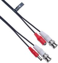 "Keple" BNC nuolatinės srovės CCTV vaizdo maitinimo kabelis (BNC vaizdo + maitinimo nuolatinės srovės 2,1 mm kištukas), skirtas CCTV apsaugos kameroms, namų stebėjimui, DVR apsaugos sistemai, TV ilginimo kabeliui 10 m