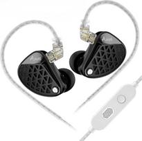 "KZ AM16 In-Ear Monitor" ausinės su 16 BA garsiakalbių, "HiFi IEM" ausinės su aiškiu stereofoniniu garsu visuose dažniuose, žaidimų ausinės su nuimamu pasidabruotu OFC kabeliu muzikantams