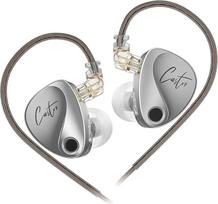 "KZ Castor In-Ear Monitor", "HiFi Enhanced Bass In-Ear" ausinės, dvigubas dinaminis vairuotojas, žaidimų ausinės, nuimamas 2PIN-C kabelis