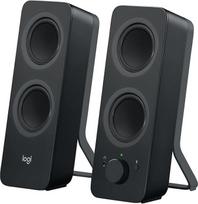 "Logitech Z207" belaidžiai kompiuterio garsiakalbiai, "Bluetooth", stereofoninis garsas, 10 W maksimali galia, 3,5 mm įvestis, ausinių lizdas, "Easy-Switch" funkcija, ES kištukas, kompiuteris / televizorius / planšetinis kompiuteris / mobilusis telefonas