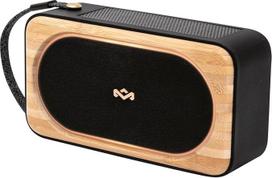 "Marley House of Roots" saulės "Bluetooth" garsiakalbis - nedidelis nešiojamas saulės "Bluetooth" garsiakalbis kelionėms ir lauke, atsparus vandeniui pagal IP67, 14 valandų trukmės - mini garsiakalbis mobiliajam telefonui, juodas