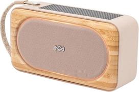 "Marley House of Roots" saulės "Bluetooth" garsiakalbis - nedidelis nešiojamas saulės "Bluetooth" garsiakalbis kelionėms ir lauke, atsparus vandeniui pagal IP67, 14 valandų veikimo laikas - mini garsiakalbis mobiliajam telefonui, kreminis