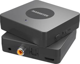 "Marmitek" "Bluetooth" siųstuvas TV BoomBoom 55 HD - aptX HD aptX Low Latency aptX Adaptive - 2 ausinės vienu metu - Toslink Coax 3,5 mm - "Bluetooth" siųstuvas TV