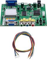 "Mcbazel Arcade Game RGB/CGA/EGA į VGA HD žaidimų vaizdo išvesties keitiklio kortelė, skirta arkadinių žaidimų monitoriaus ir CRT/LCD/PDP projektoriaus jungčiai